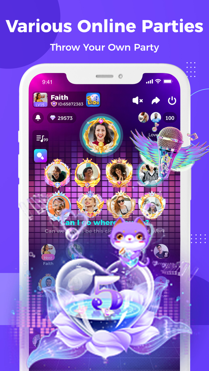 Hiya - Group Voice Chatroom