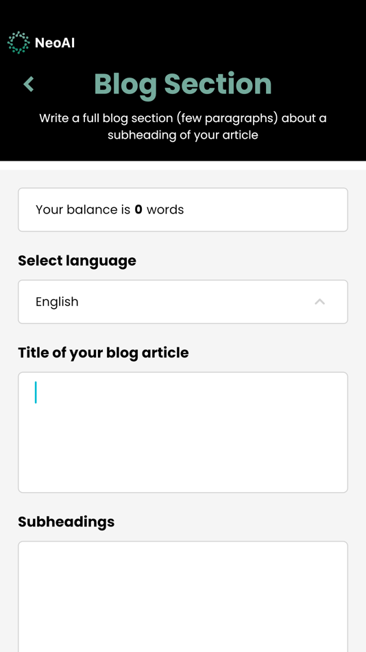 #2. NeoAI - AI Content Assistant (iOS) 由: Spotlayer