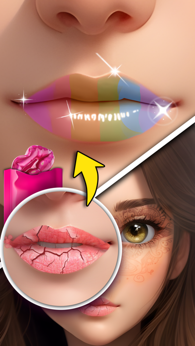 Diy Makeover ASMR makeup games Screenshot