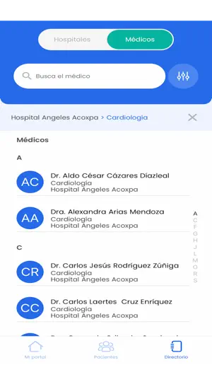 Angeles Digital Médicos screenshot 3
