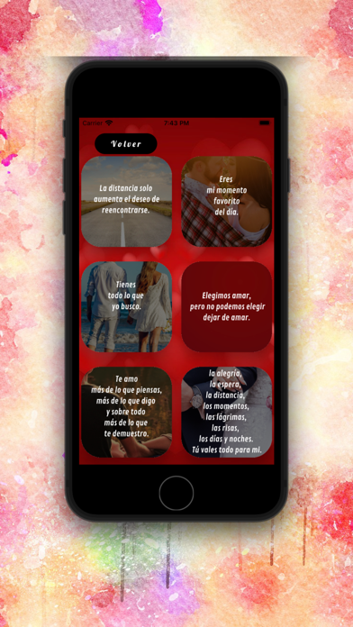 Poemas Frases Versos de Amor Screenshot