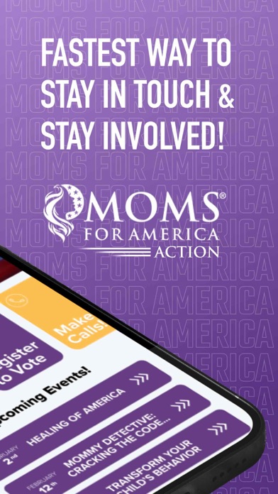 Moms for America App iPhone screenshot 6 - News app