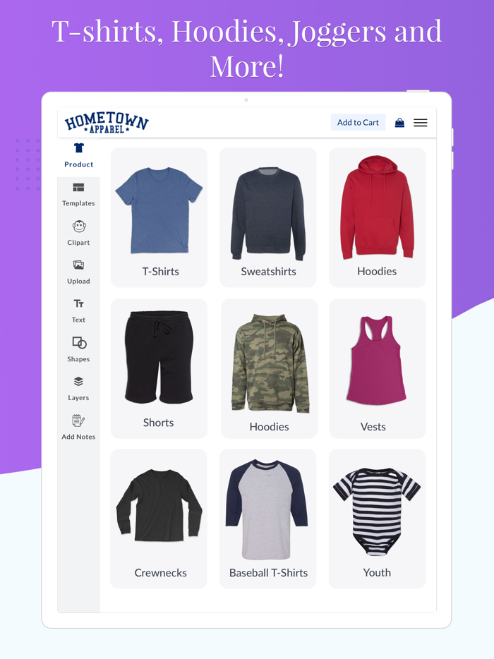 HA Custom T-Shirt Designer