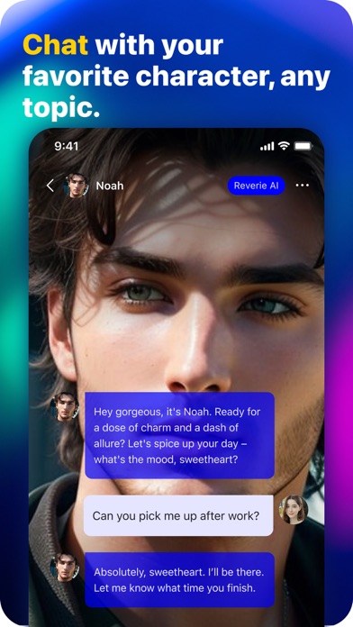 Reverie: Chat with AI Hosts Screenshot