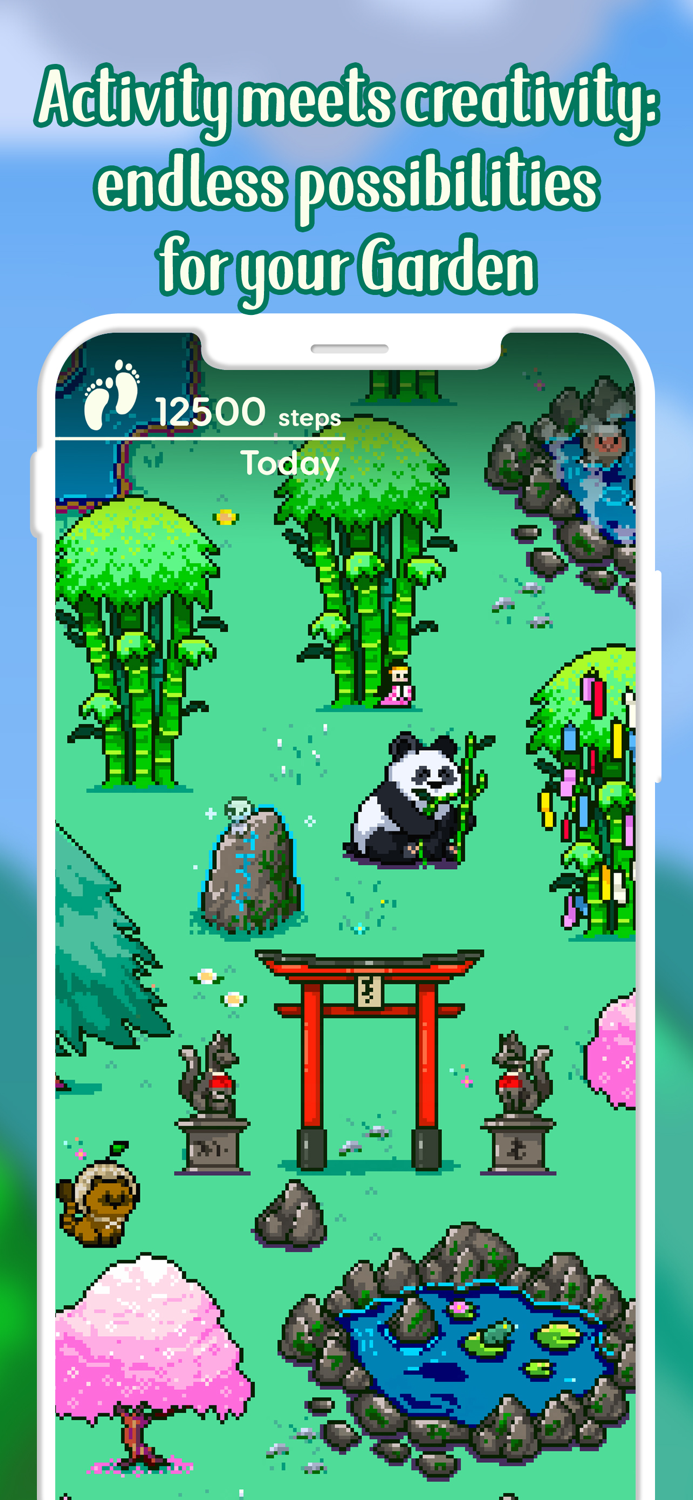 Pixsteps Gamified Pedometer