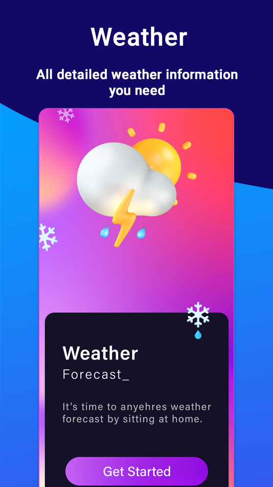 Weather Live Forecast - 1.3 - (iOS)