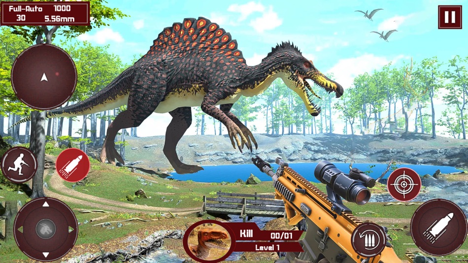 Dinosaur Killer Shooting Arena - 1.5 - (iOS)