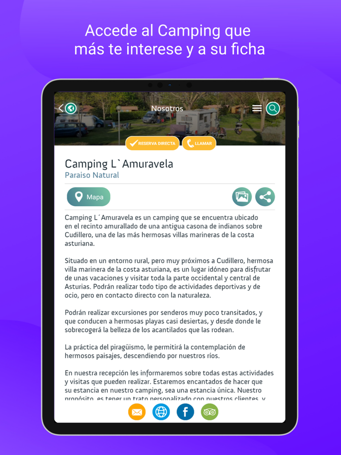 Campings de Asturias