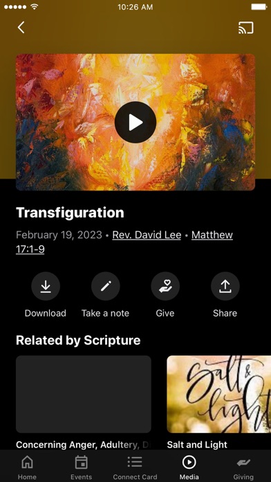 Central UMC-Shelby Screenshot
