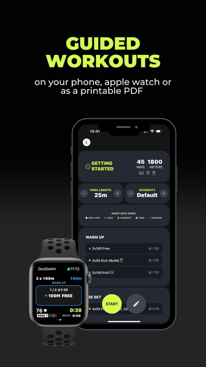 DuoSwim: Swim Workout App