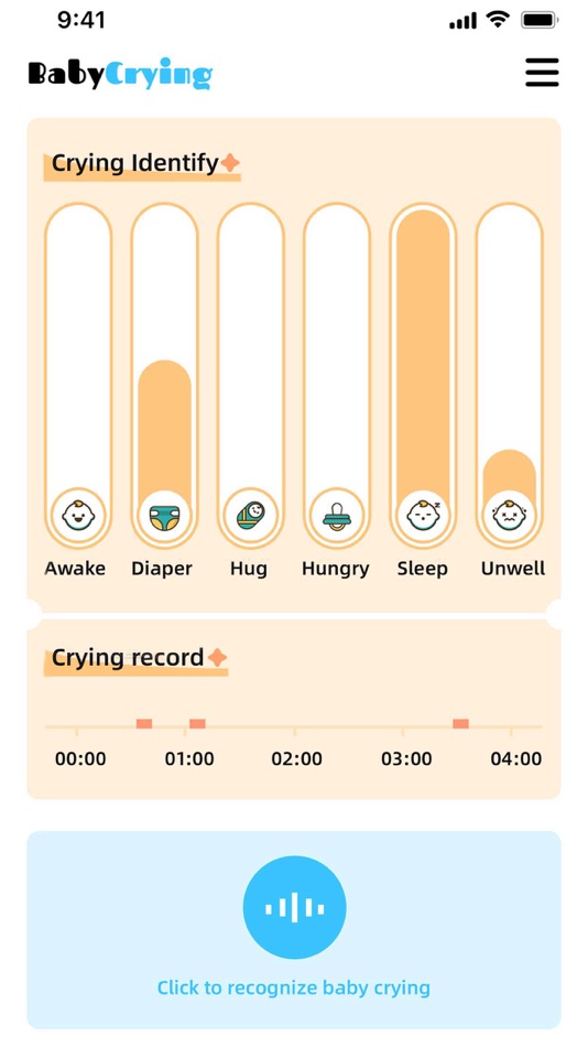 #3. Baby Crying (iOS) 由: Wuhan Zilean Intelligent Technology CO.LTD