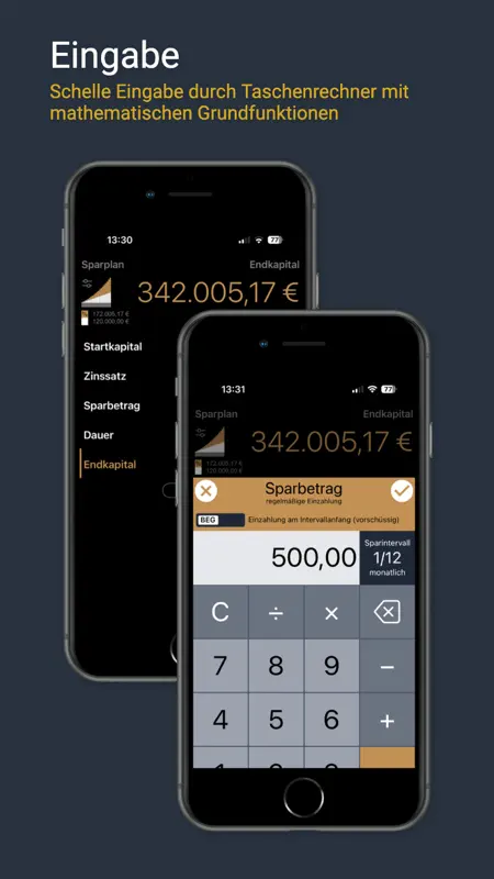 Finanzrechner MarkMoney3 screenshot 6 of 9