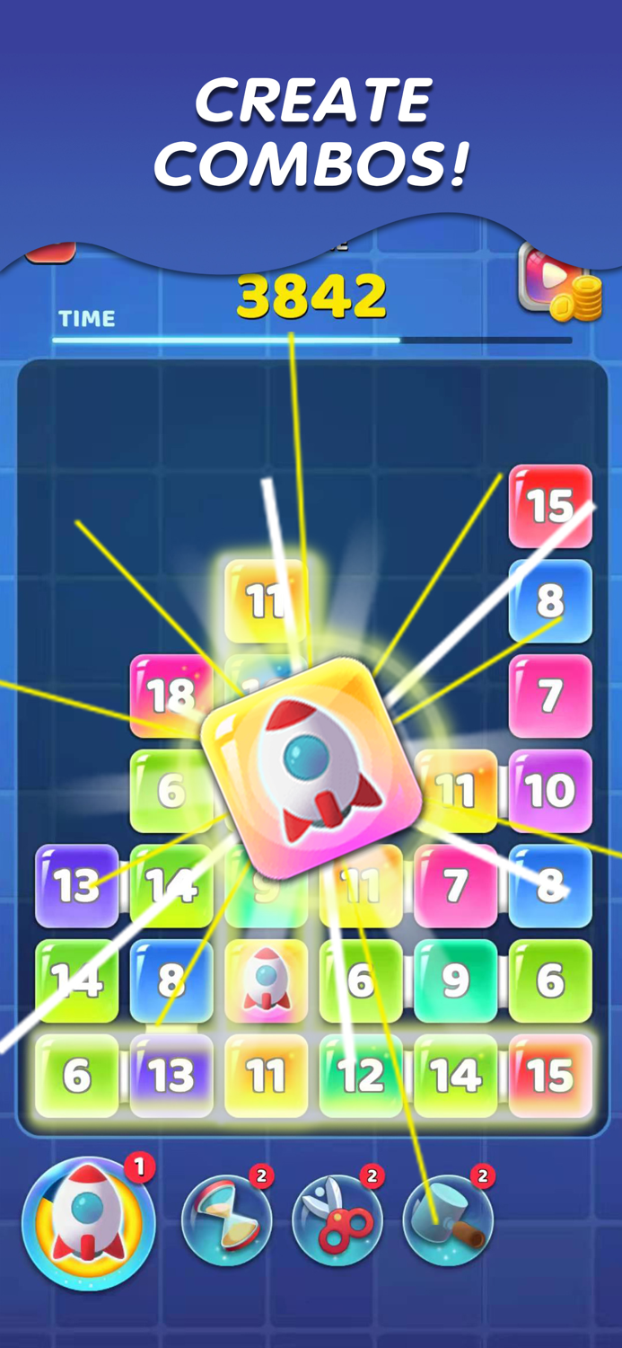 Merge Block Puzzle  Make 20