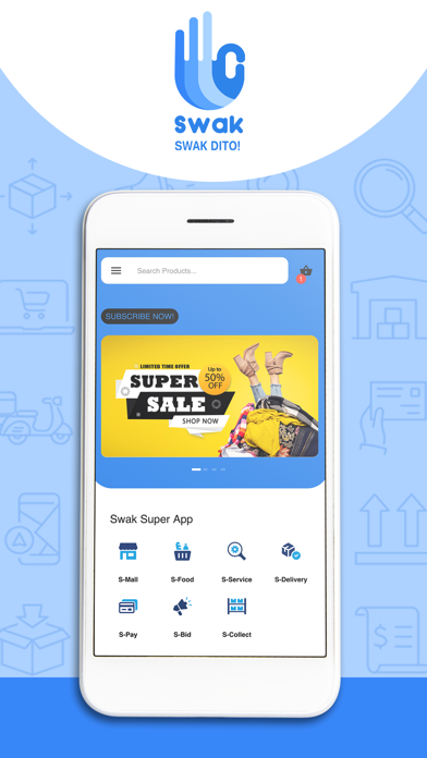 Swak Superapp Screenshot 1 - AppWisp.com Swak Superapp Screenshot 1 - AppWisp.com
