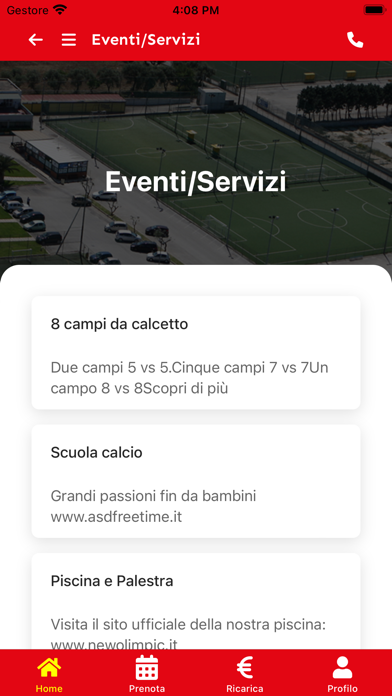 Olimpic Center Bari Screenshot