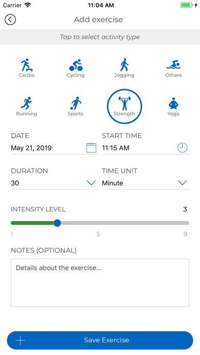 SFP Weight Management Screenshot