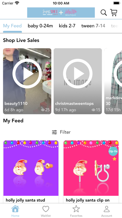 SugarNSpice + Lily Zita Boutiq Screenshot