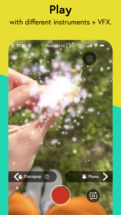Minibeats - AR Musical Camera Screenshot