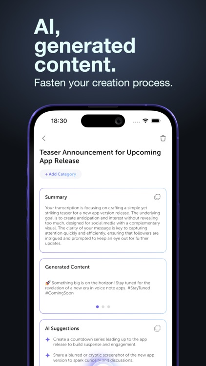 Auro: AI Social Post Assistant