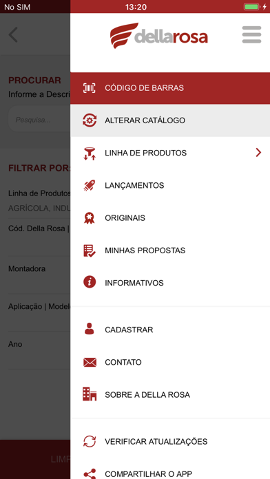 Della Rosa - Catálogo Screenshot