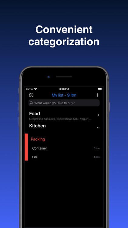 ShoppinList App screenshot-3