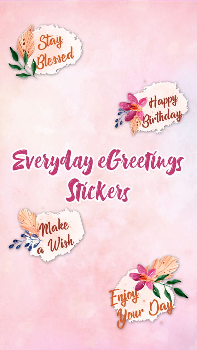 Everyday eGreetings Stickers Screenshot