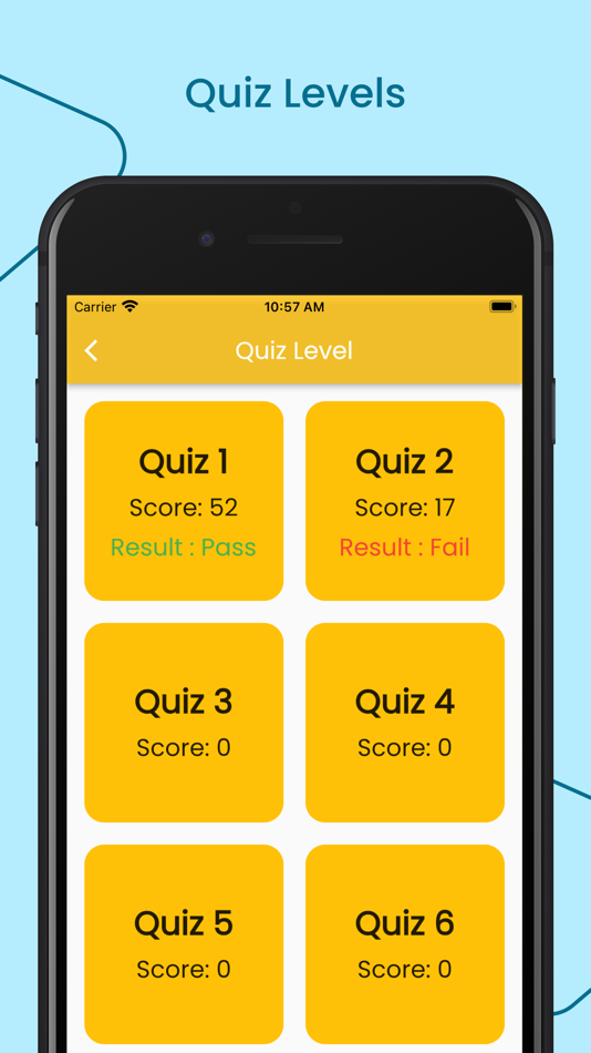 #2. Test de Conducir practica (iOS) By: Kantaben Gorasiya