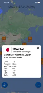 AI Earthquake Alert screenshot #3 for iPhone