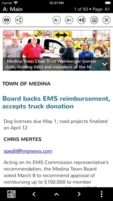 Waterloo Courier Screenshot
