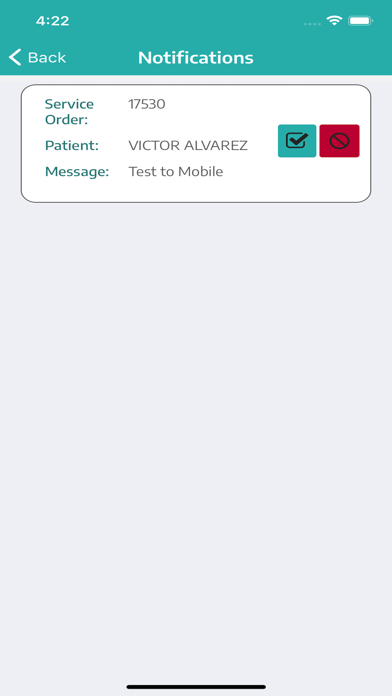 sacsmobile Screenshot