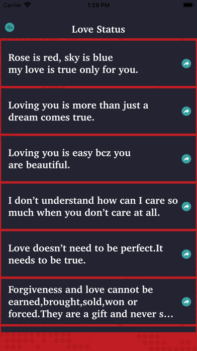 Love Status - Romantic Quotesのおすすめ画像8