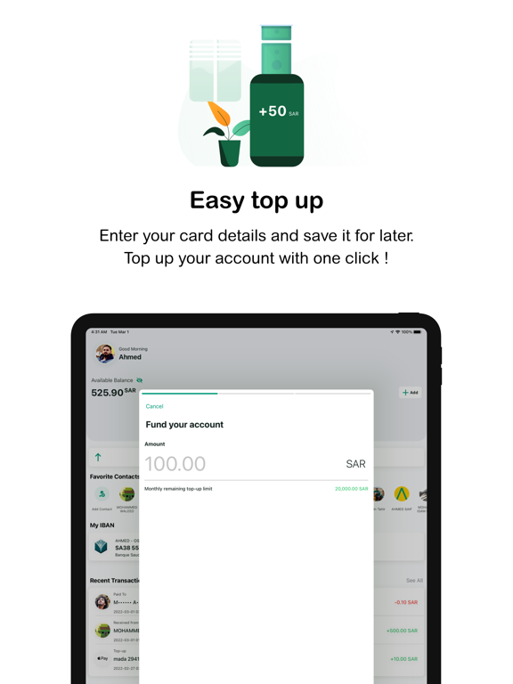 Screenshot #6 pour Hala - Payments Redefined