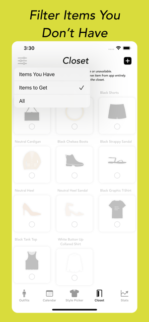 ‎Capsule Wardrobe Builder Screenshot