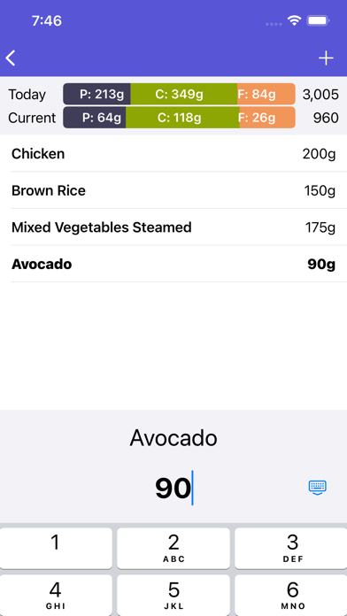 Your Daily Calories Screenshot
