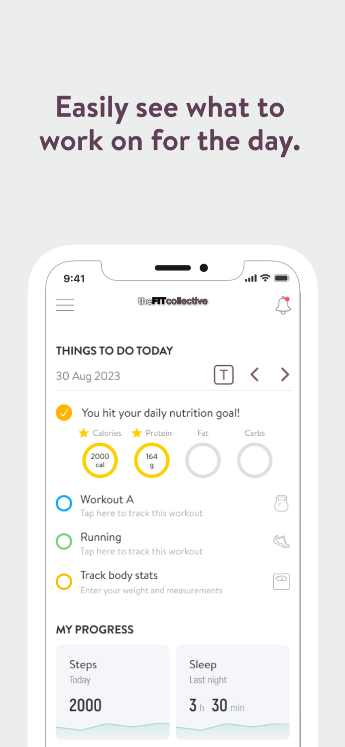 the FIT collective app