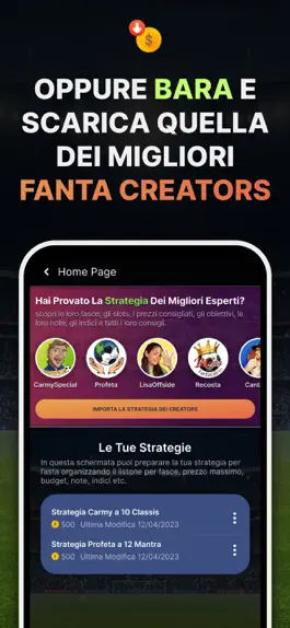 Game screenshot FantaLab: Supporto Fantacalcio hack