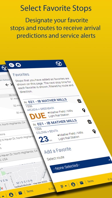 SacRT BusTracker Screenshot