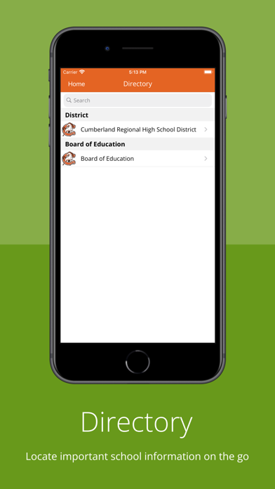 Cumberland Regional HS Screenshot
