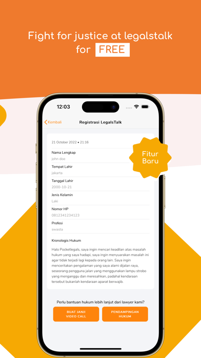 Pocketlegals Screenshot