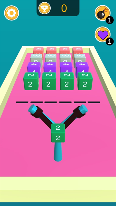 Slingshot 2048 Screenshot