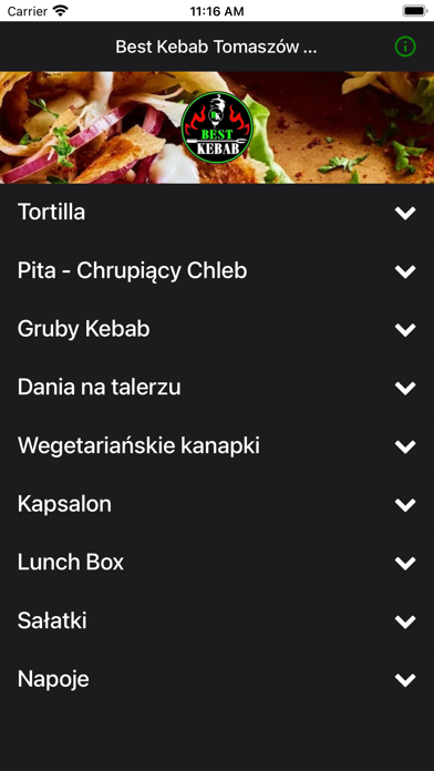 Best Kebab Tomaszow Mazowiecki Screenshot