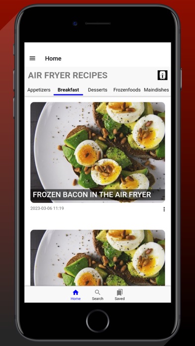 Air Fryer Recipes+ App Screenshot