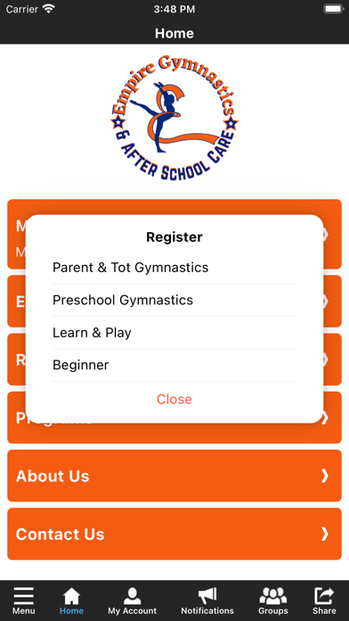 Empire Gym & After School Screenshot