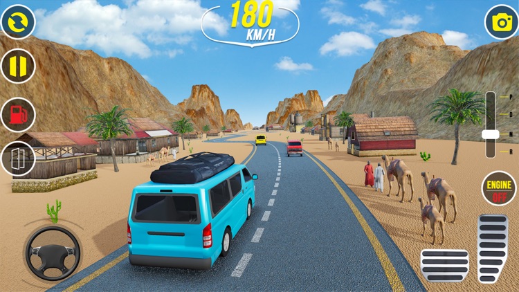 Dubai Van Driving Simulator 3D screenshot-3
