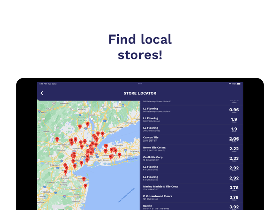 Bostik Pro iPad screenshot 8 - Reference app