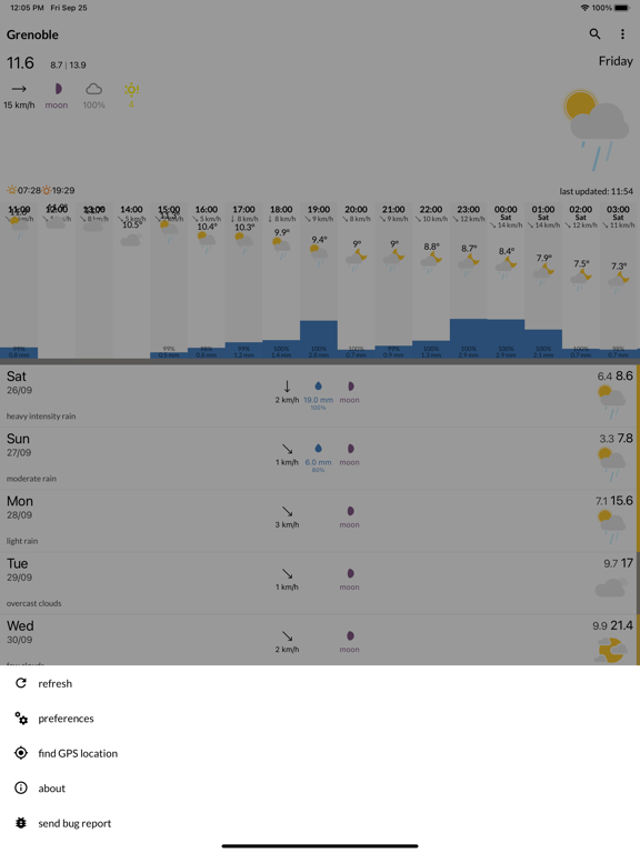 Screenshot #6 pour OSS Weather