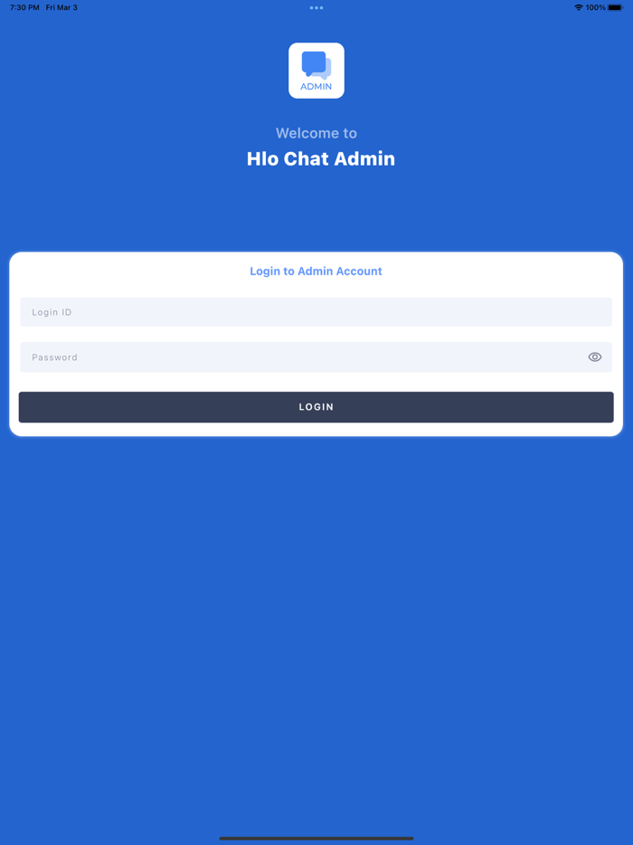 Hlo Chat Admin