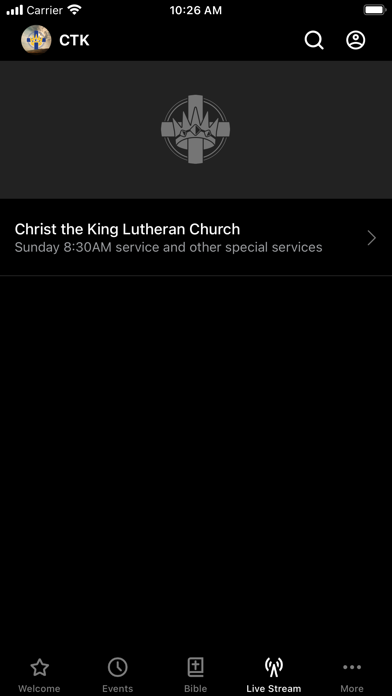Christ the King Lutheran Screenshot