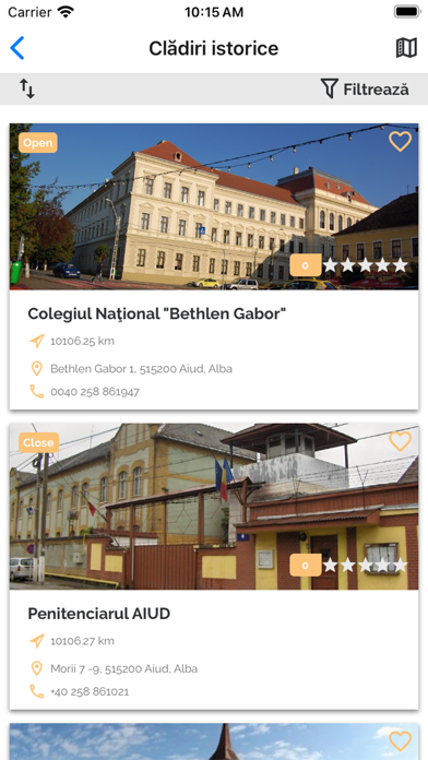 Aiud CityApp Screenshot