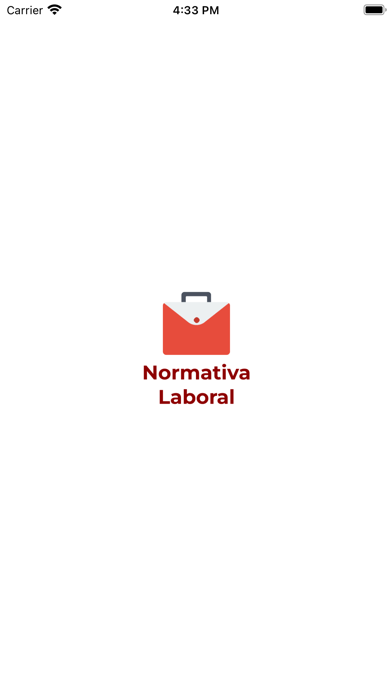 Normativa Laboral Screenshot